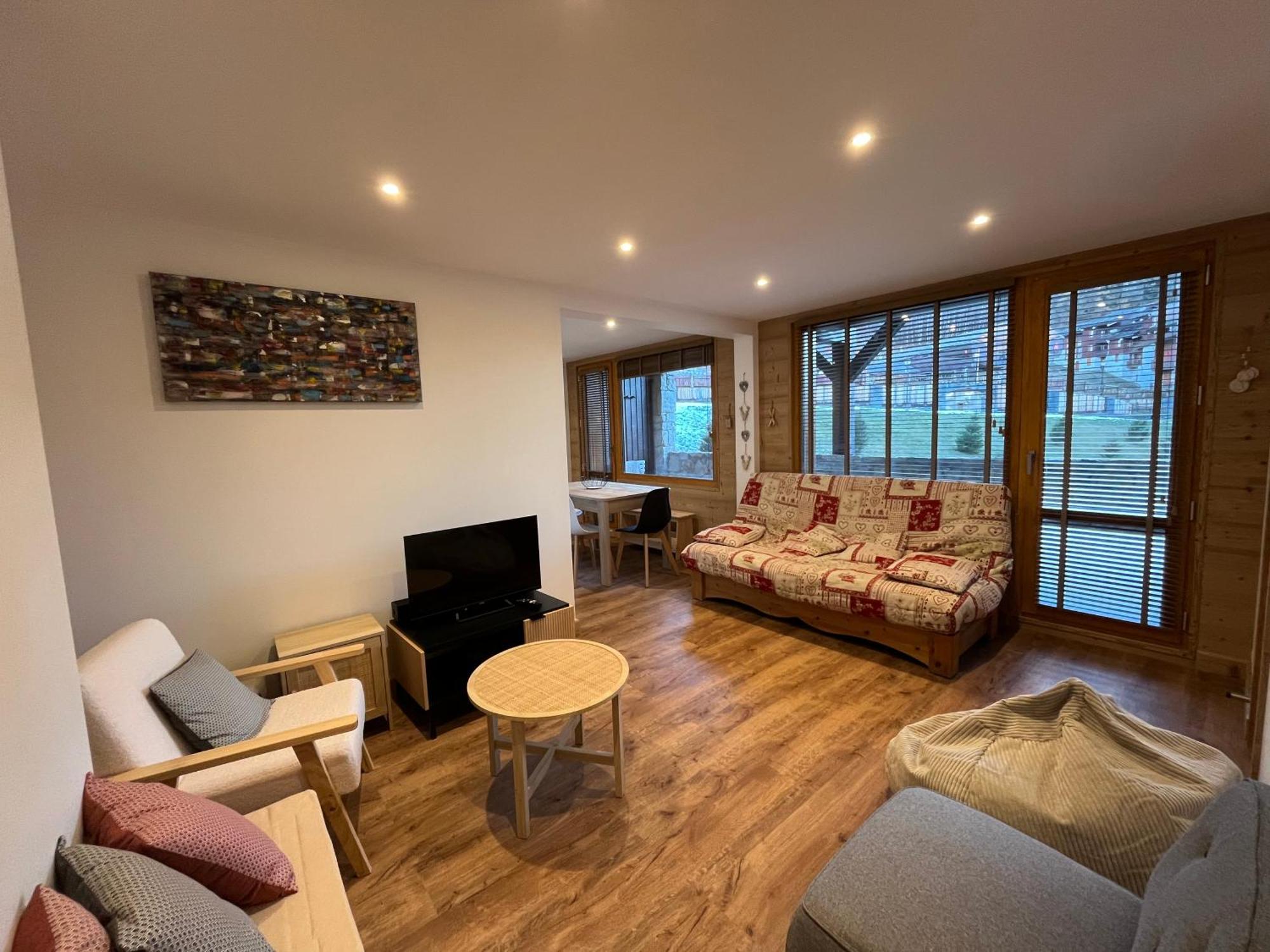 Joli 2 Pièces Au Pied Des Pistes, La Plagne, Avec Wifi Appartement